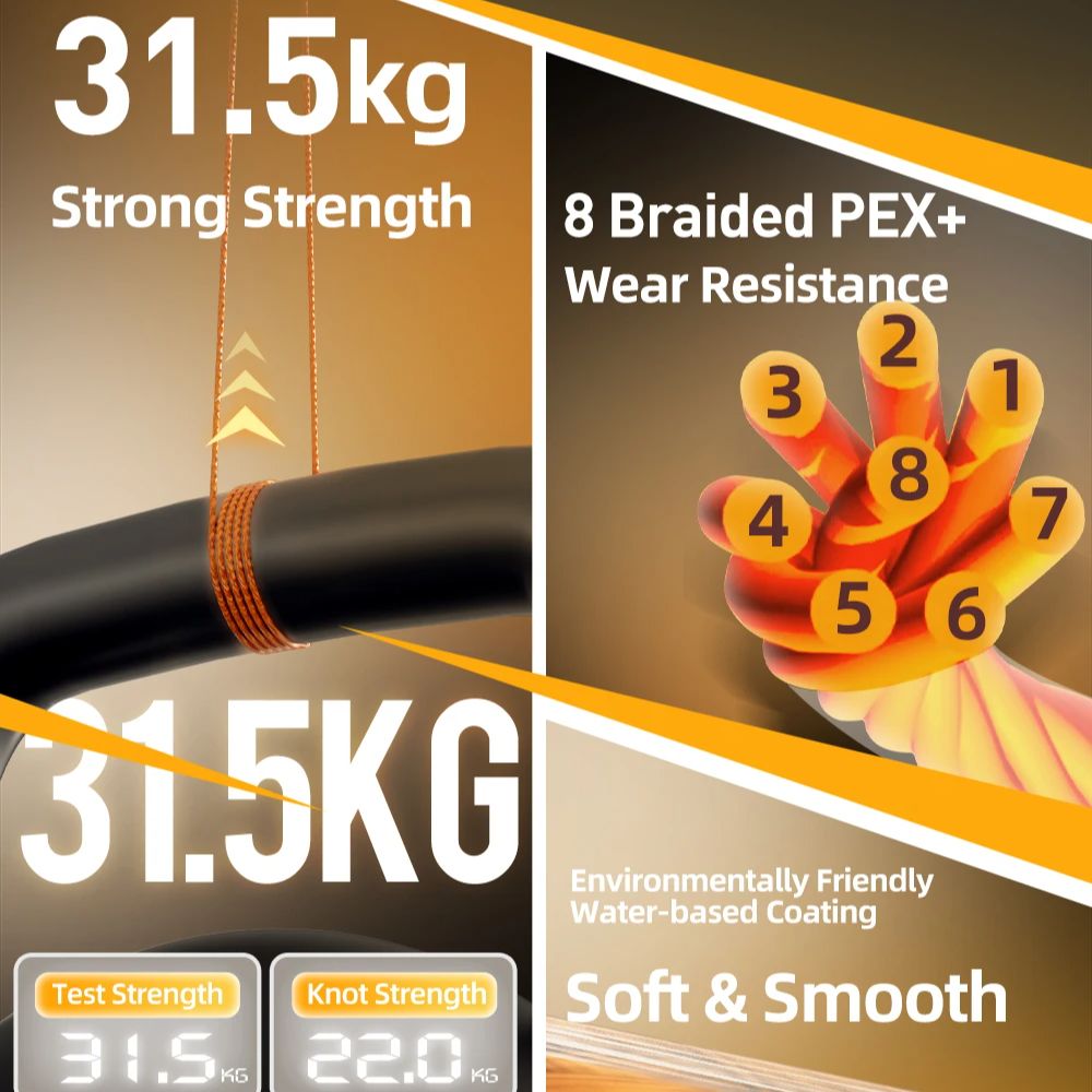HASIDA Butterfly 100m 8Fili In - Copolymer Line recensione e prezzo
